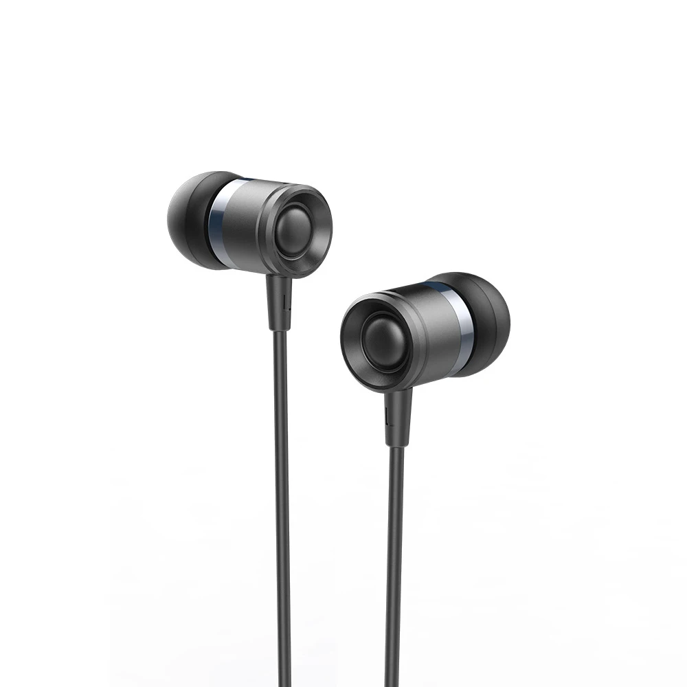 Проводные металлические музыкальные наушники стереонаушники с басами точный