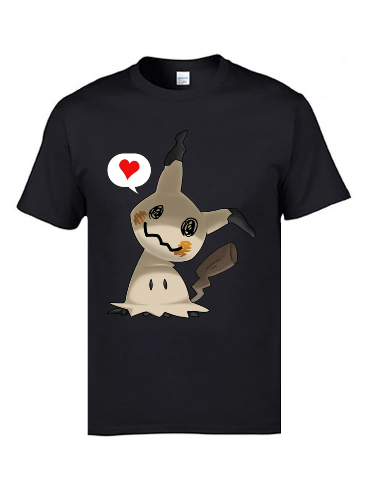 Любовь с рисунком Аниме Покемон Пикачу Mimikyu футболки 90 х мультфильм Personlzied футболки для мальчиков Одежда высшего качества Smash Bros футболки "Аниме"