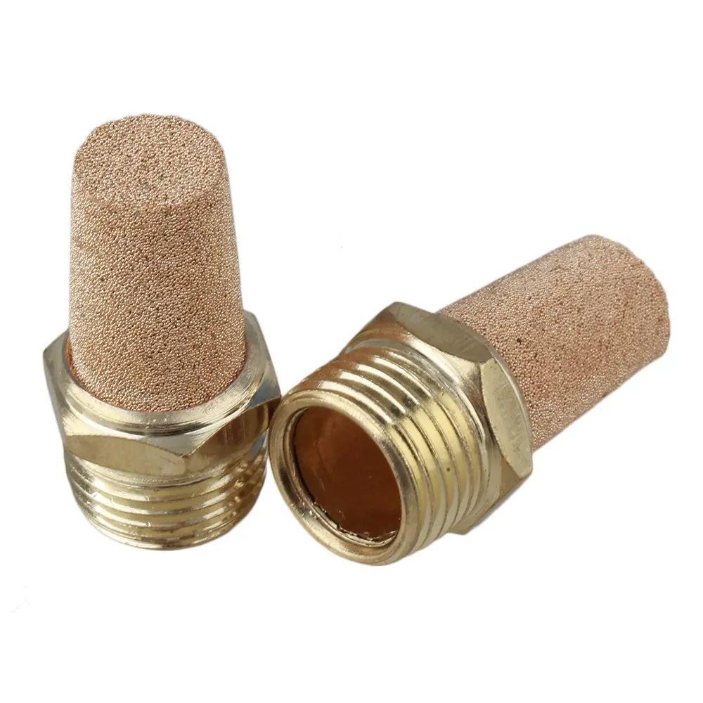 Латунь 1/2 &quotBSPT Пневматический Глушитель Глушители для Автомобиля