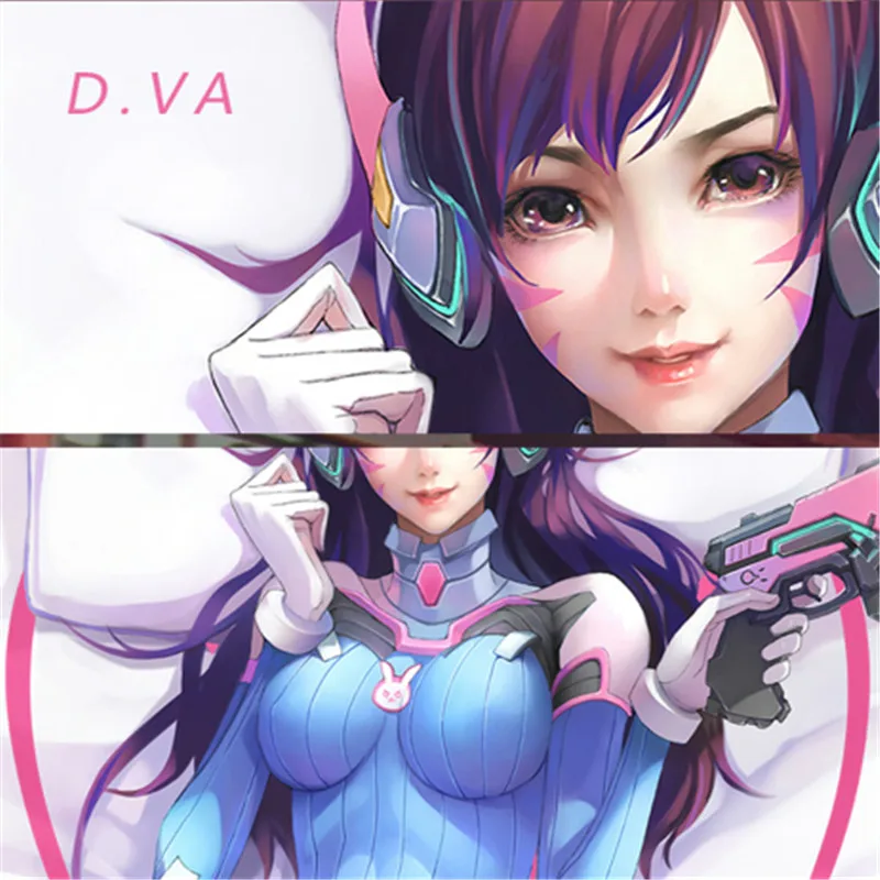 Amellor аниме Overwatch OW Dva Mei Tracer Mercy Sombra сексуальные наволочки 3D двухстороннее постельное белье обнимающее тело наволочка подарок