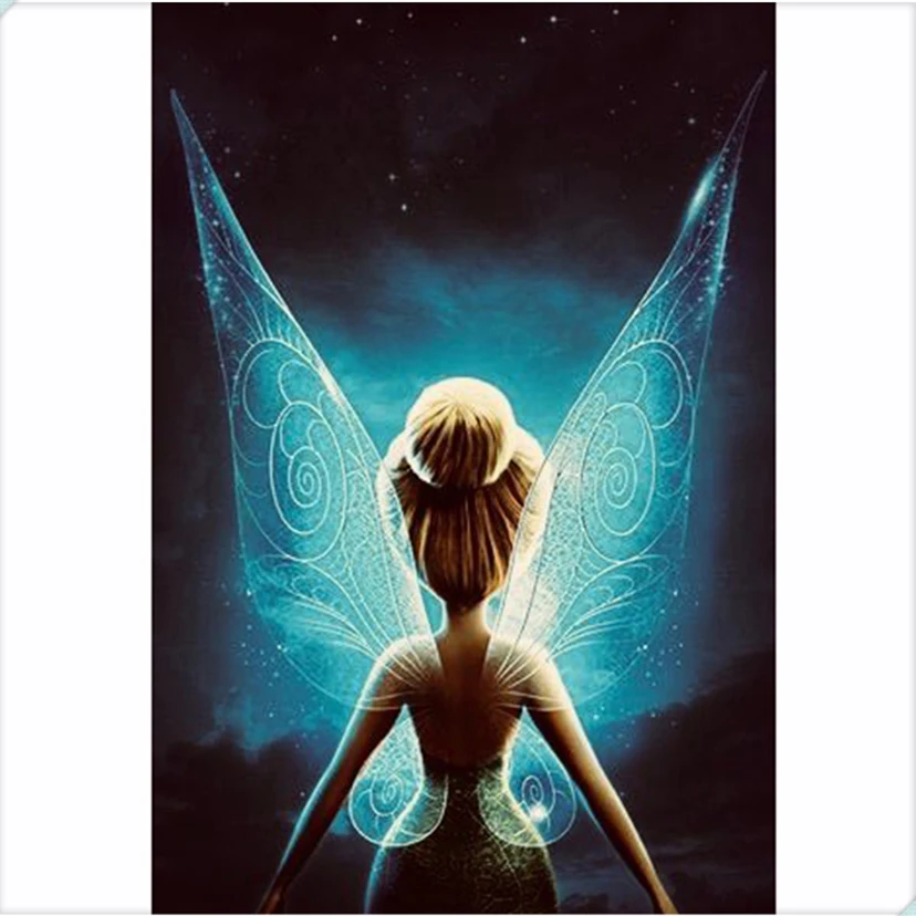 Чернильный колокольчик DIY алмазные картины сказочные крест-накрест наборы