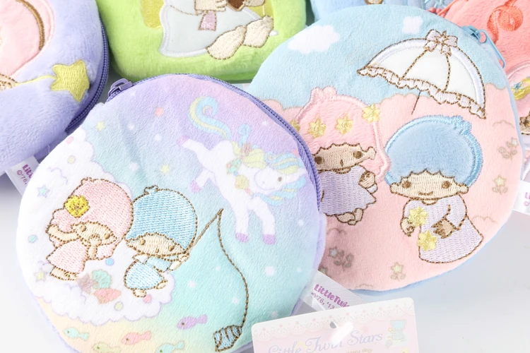 Японские плюшевые игрушки Sanrio Hello Kitty маленькие двойные звездочки модная Кукла