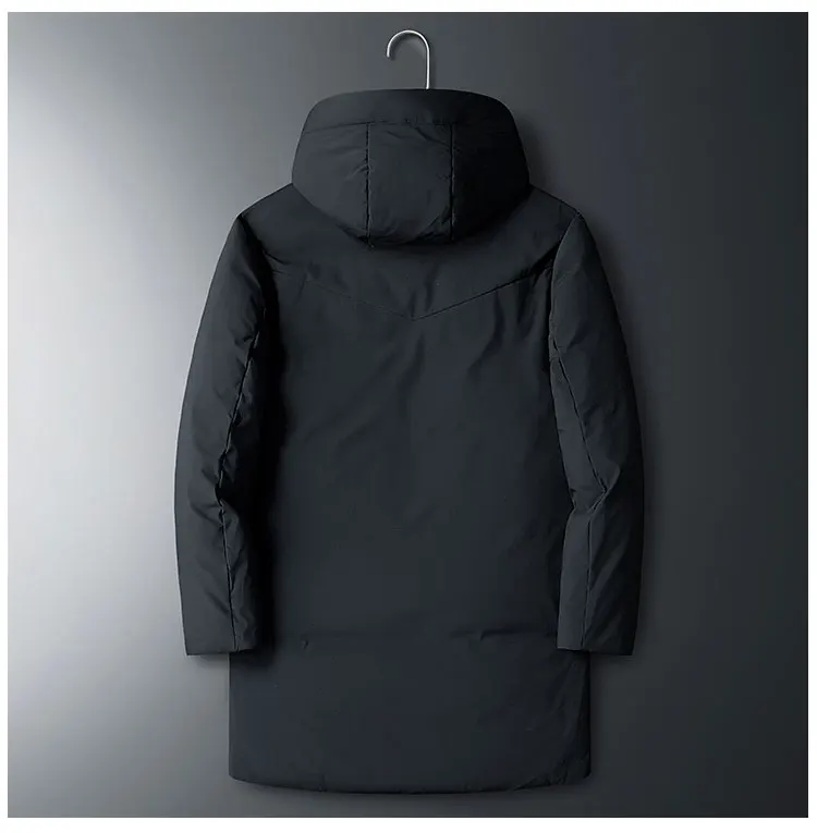 Winter Men's Clothing 90% White Duck Down high quality Hooded Down Jackets Winter Coats Men Casual thicken Jackets