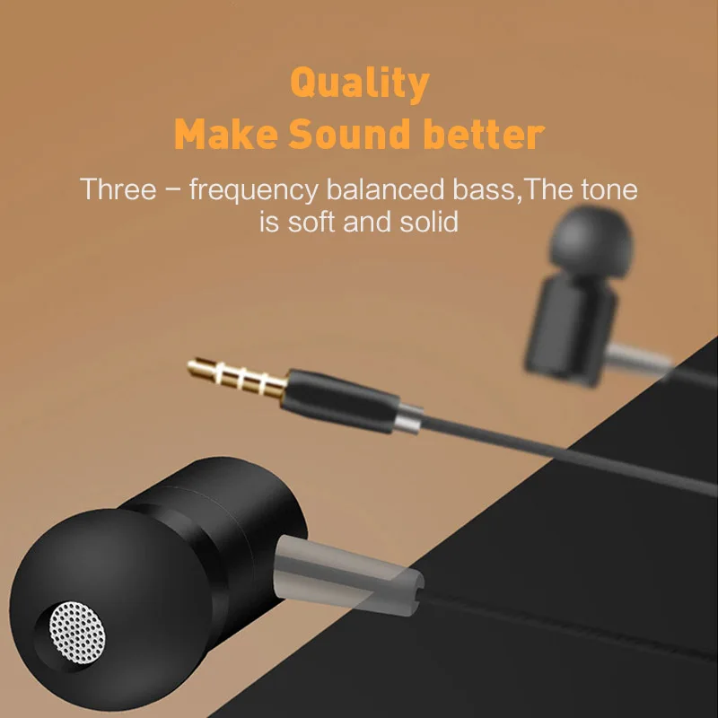 Overfly спортивные наушники в ухо вкладыши мини гарнитура проводные для