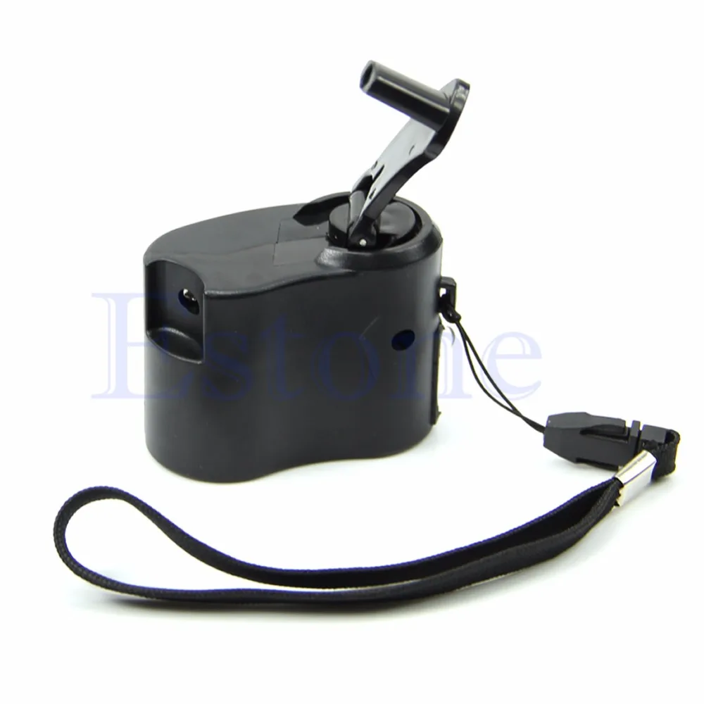 1 PC Emergency Hand Crank Charger Cell Phone USB Manual Dynamo For Mobile PDA MP3 MP4 | Электроника