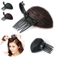 by dhl or ems 1000pcs new hair styler volume bouffant beehive shaper roller bumpits bump foam on clear comb xmas accessories