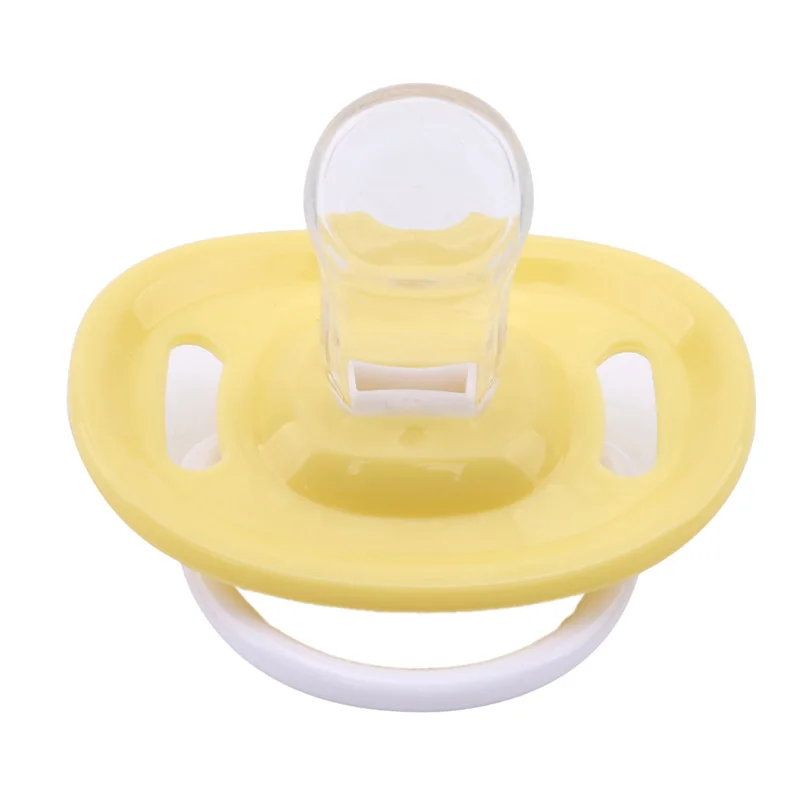 

Baby Silicone Flat Head Pacifier Nipple Baby Pacifiers Dummy Newborn Soother Toddlers Orthodontic Nipples Holder Pacifiers Care