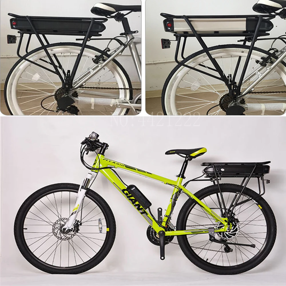 36 В 10AH 500 Вт Электрический велосипед батарея 36 В 10AH ebike батарея 36 В 10AH литий-ионный скутер батарея с 15A BMS и багажная стойка