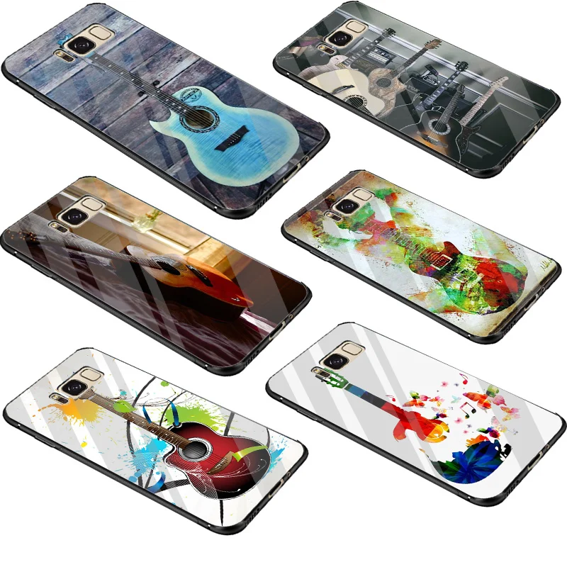 Стеклянный чехол для Samsung Galaxy S10 A10 A20 A30 A40 A50 A60 A70 S7 Edge S8 S9 Plus Note 8 9 | Мобильные