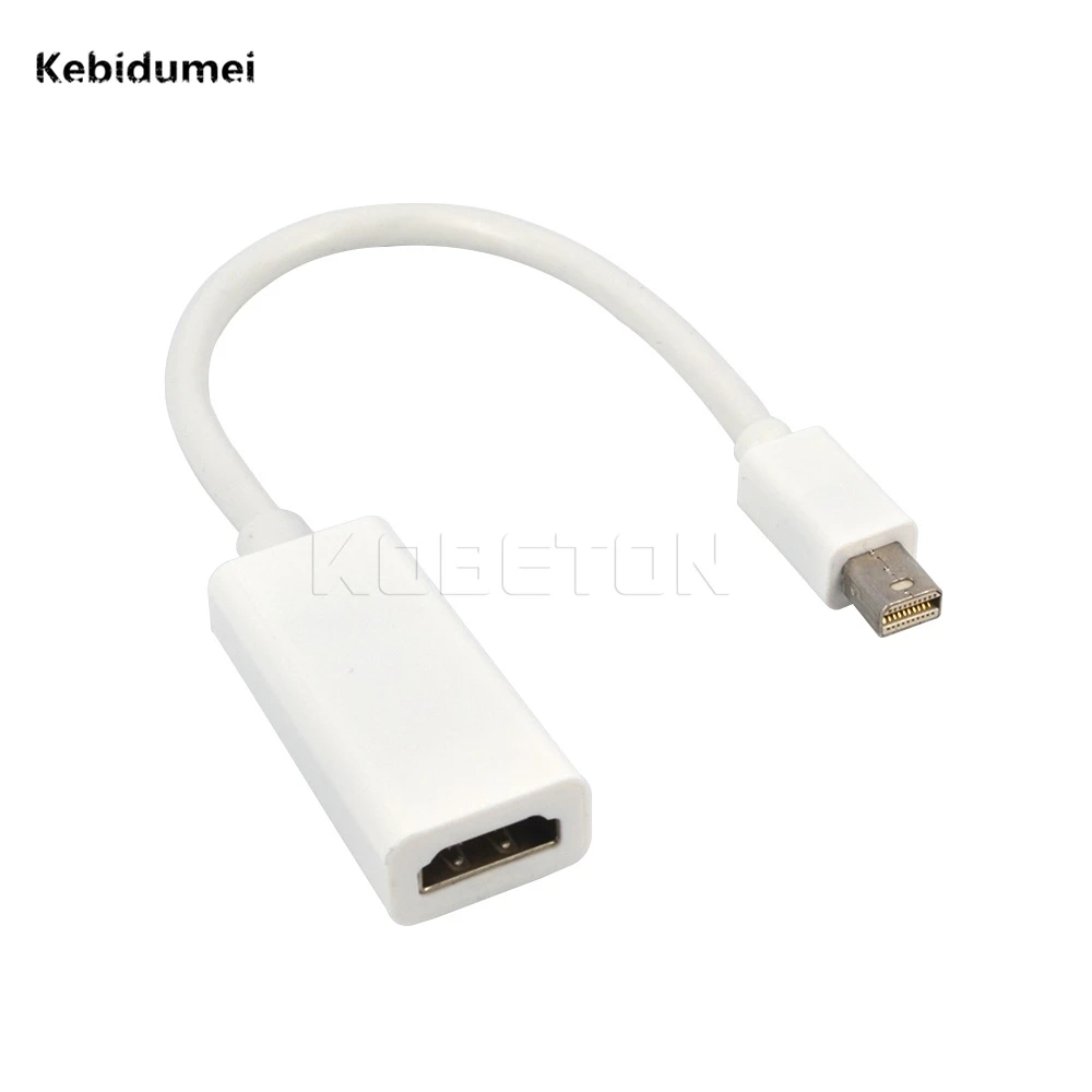 Kebidumei Новое поступление мини аудио кабель Displayport конвертер DP штекер в HDMI