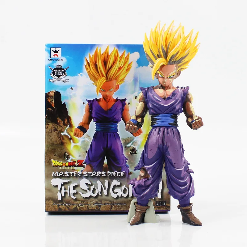 MSP Dragon Ball Z Son Goku Gohan Vegeta Trunks Vegetto Gotenks Frieza Freeza Figure Toy Anime Super Saiyan Model Dolls - Цвет: Gohan C With Box