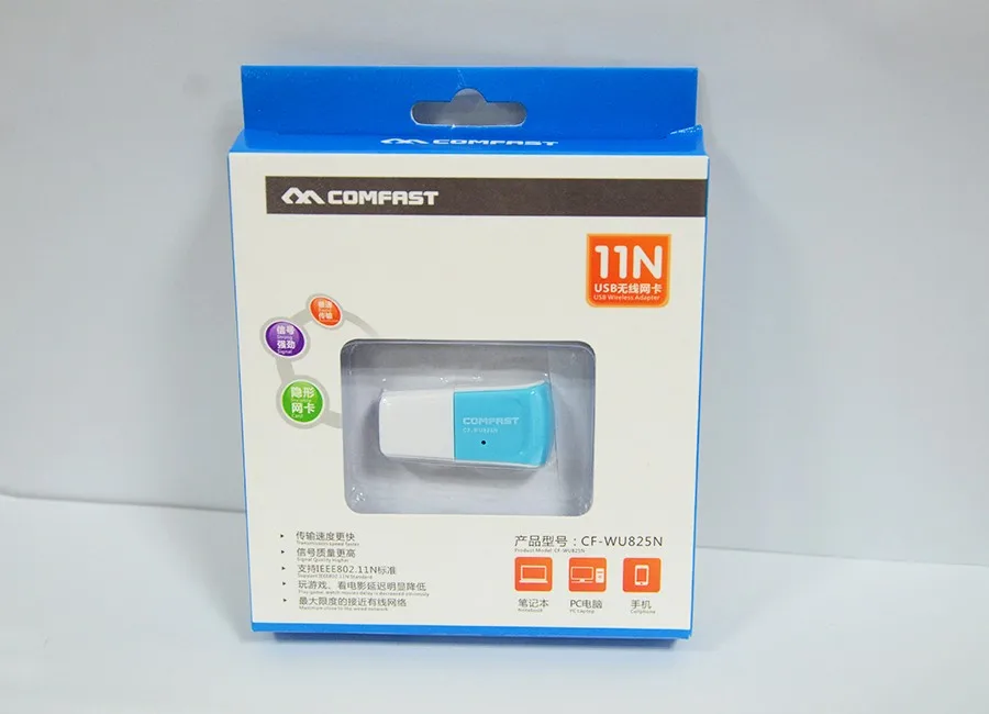 10 шт. скидка~ мини usb wifi адаптер wifi антенна 300 Мбит/с wifi ключ RTL8192EU беспроводная сетевая карта 2,4 ГГц COMFAST CF-WU825N
