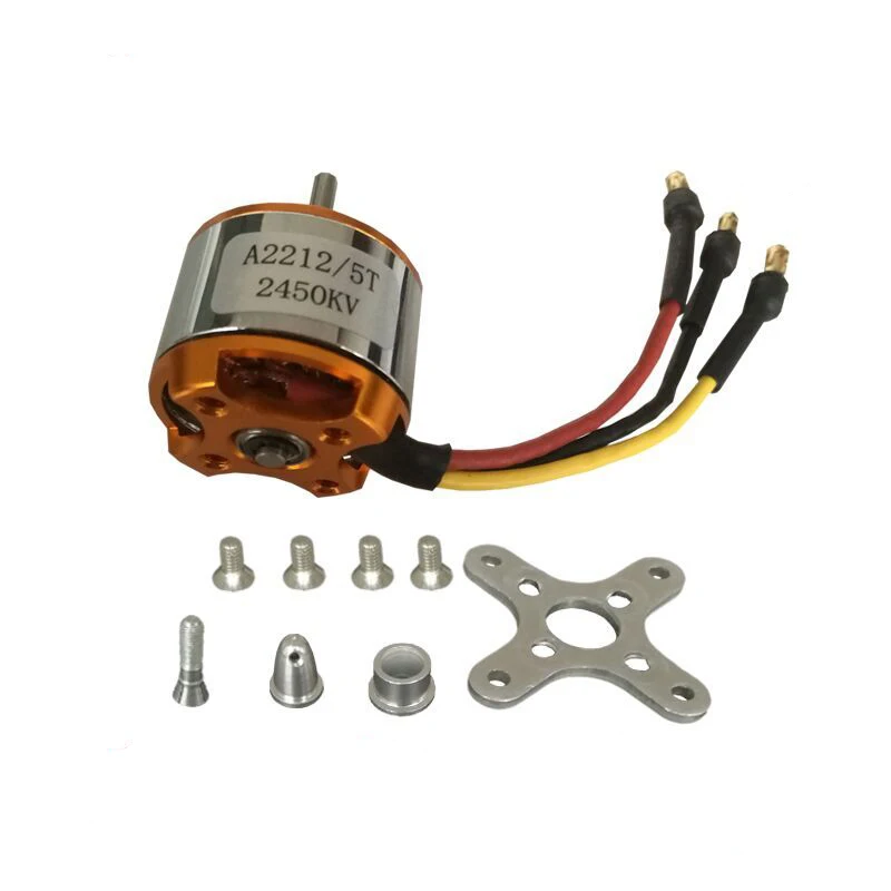 A2212 KV1400 KV1000 KV2200 KV2450 бесщеточный двигатель RC ЗАПАСНЫЕ ЧАСТИ огневая мощь для DIY