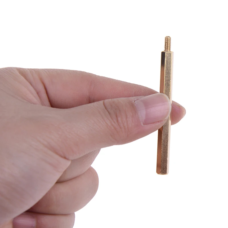 10 шт./лот медная M3 Шестигранная стойка ПОДДЕРЖКА РАСПОРНАЯ печатная плата|Винты| |