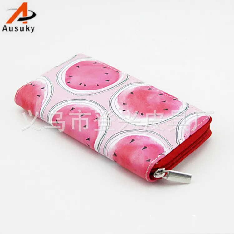 Модные женские кошельки-органайзеры с разными узорами Длинный кошелек из