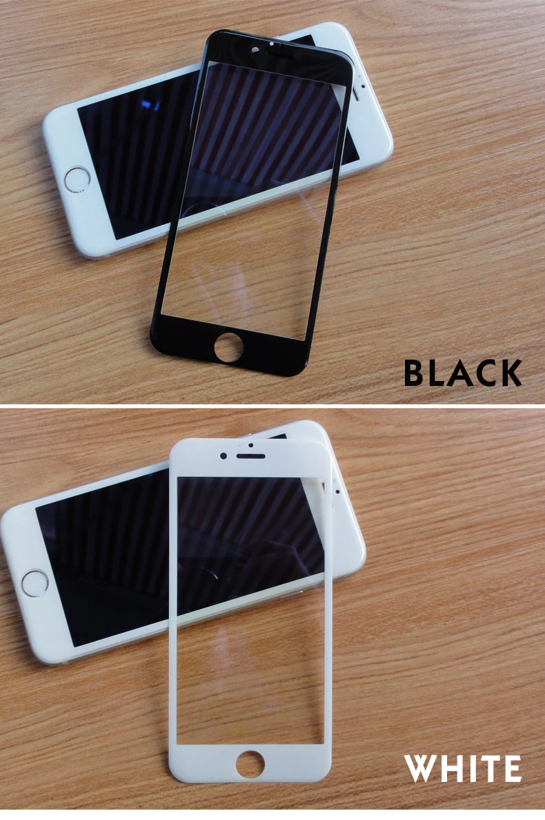 3 шт./лот, Защитное стекло для iphone, полное покрытие, закаленное стекло для iphone 6, 7, 8, защита экрана, для iphone 8 Plus