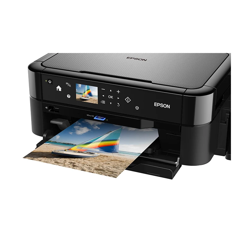 Принтер/сканер/копир Epson L850 A4 6 ти цв. стр. фотопечать ЖК черный|printer epson l850|epson