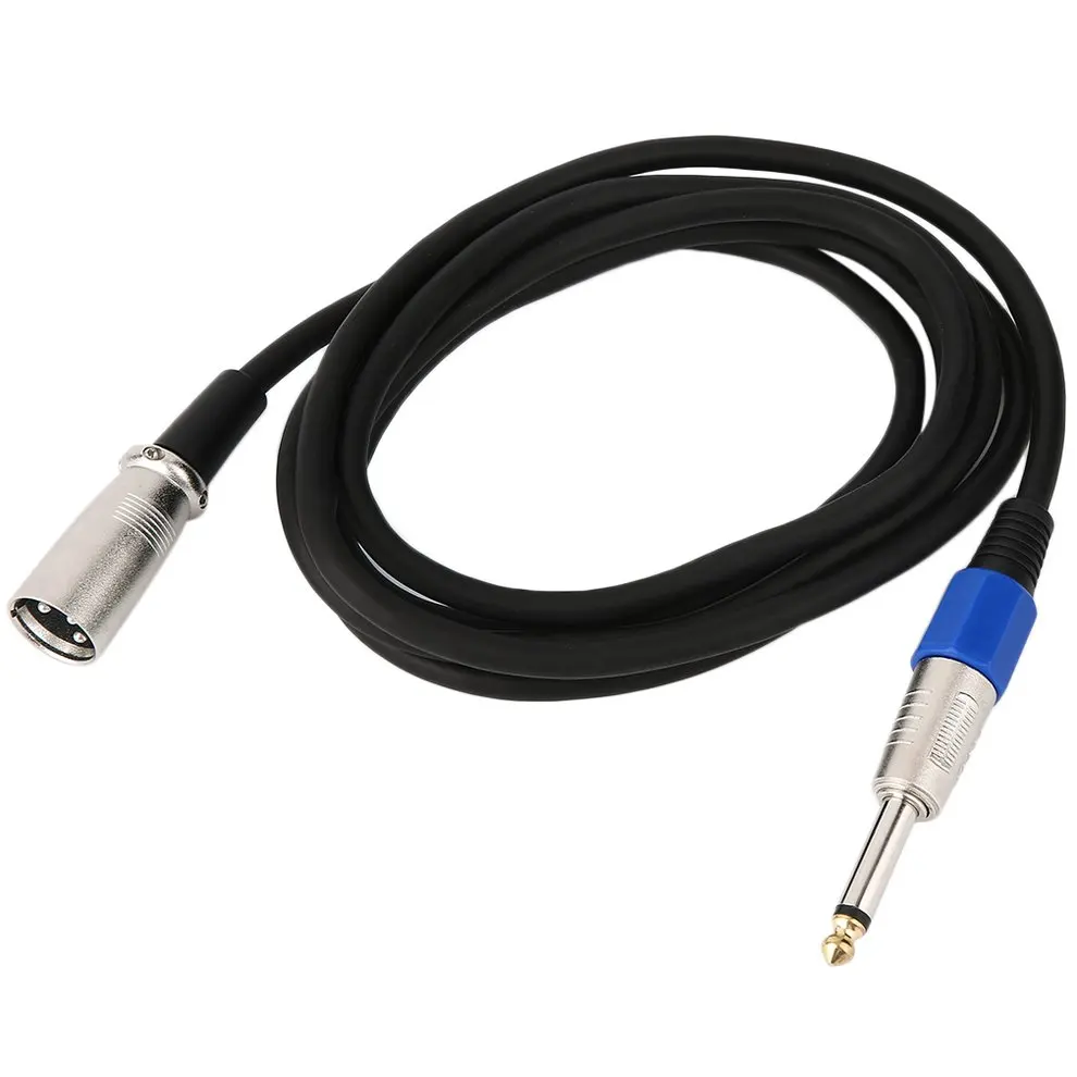 XLR 3 контактный разъем Jack до 1/4 &quot6 35 мм моно штекер Микрофон Кабель| |