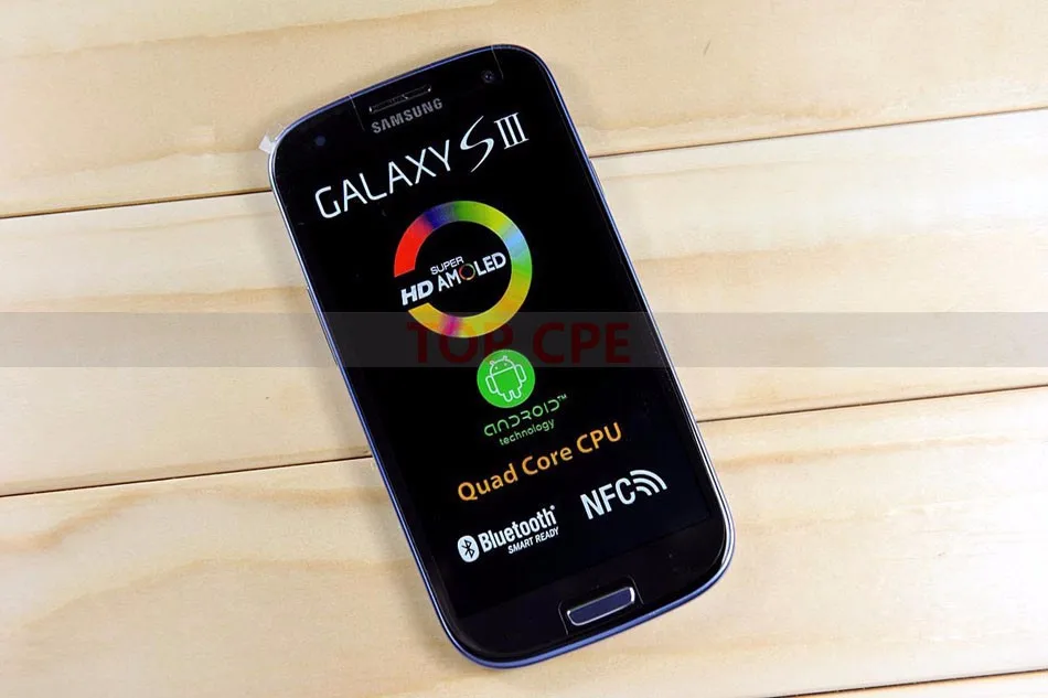 Разблокированный Мобильный телефон samsung galaxy S3 i9300,, версия ЕС, четырехъядерный процессор, 4 дюйма, 3g, 8MP, wifi, GSM, Android, gps, 16 Гб rom