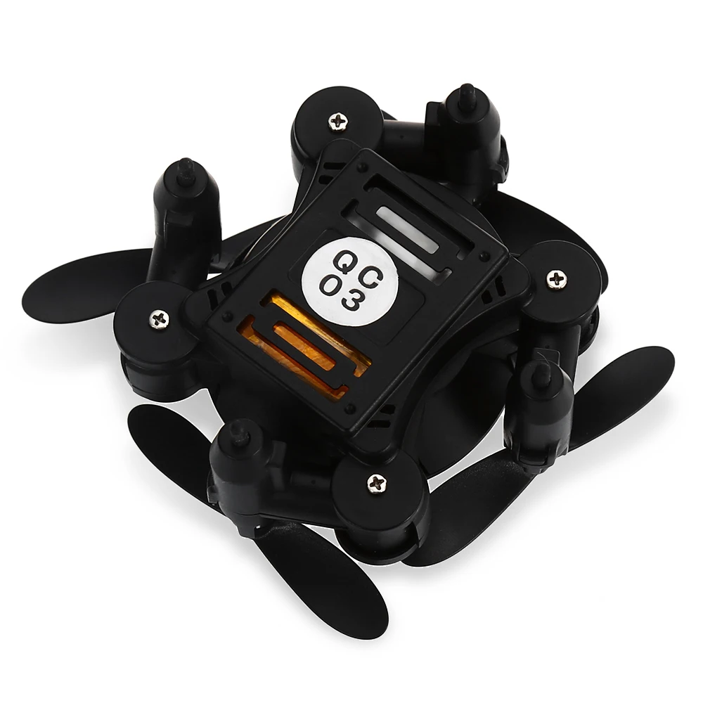 Z201ys Мини Складная Радиоуправляемый Дрон RTF Wi-Fi FPV-системы 0.3mp Камера 2.4 г 4ch 6-оси