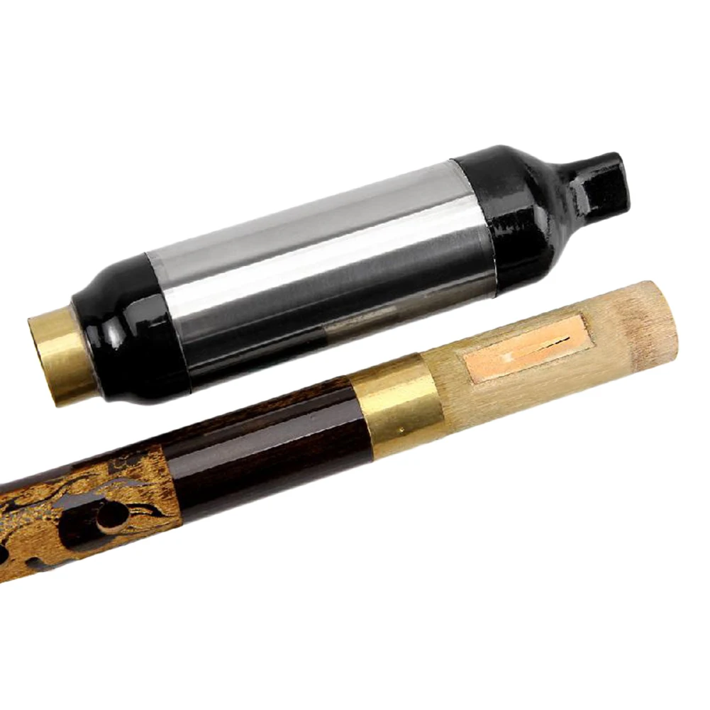 Chinese Bamboo Flute Bawu with Engraved Dragon Patterns Vertical Wind Musical Instruments Detachable for Beginners|musical instruments|bawubawu flute