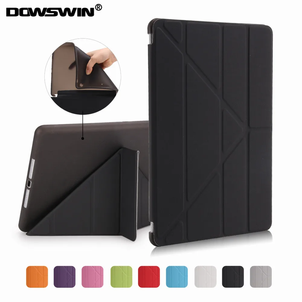 Чехол для ipad air откидной DOWSWIN умный чехол из ТПУ мягкая задняя крышка