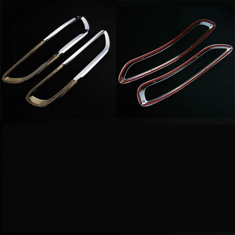 Автомобильная ABS хромированная лампа заднего противотуманного фонаря Накладка