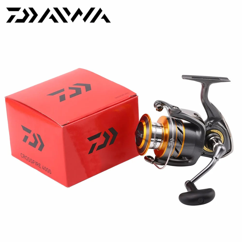 Оригинальный DAIWA Crossfire 4000 спиннинговая Рыболовная катушка 3BB 5 3: 1 Передняя тяга