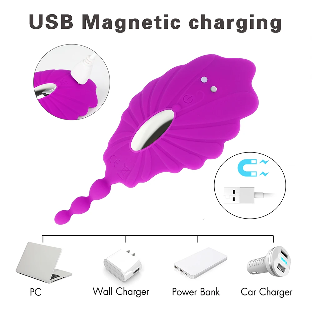 USB зарядка беспроводной пульт дистанционного ношения Стимулятор клитора