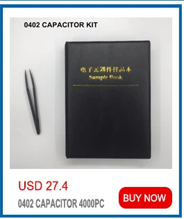950 шт 1206 smd комплект конденсаторов 10pf-22uf 1206 конденсатор Ассортимент книга образцов 38 значение* 25 шт комплект конденсаторов