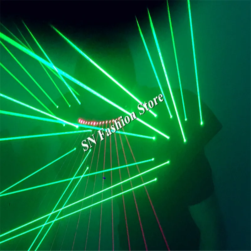 Лазерный жилет для бальных танцев костюм ночных клубов лазерные очки 1 комплект |