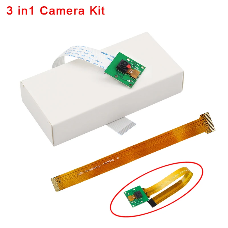 Raspberry Pi 4 IR-Cut камера 5MP ночного видения день и ночь переключатель модуль камеры для Raspberry Pi 4 Модель B/3B+/3B