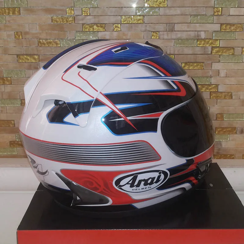 Мотоциклетный шлем полный шлем arai мотоциклетный полный шлем сертификации ECE синий
