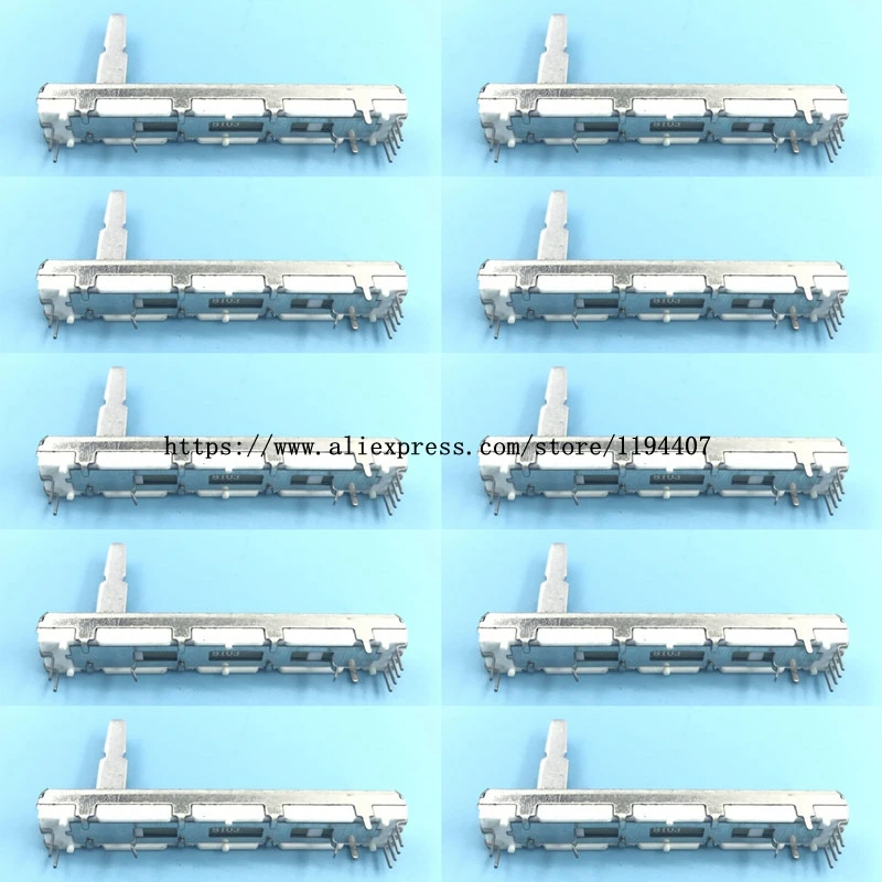 10 x фейдер DCV1010 для PIONEER DJM400 DJM500 DJM600 DJM700 DJM800 DJM5000 djm700 djm800 djm600 400 350 | Электроника