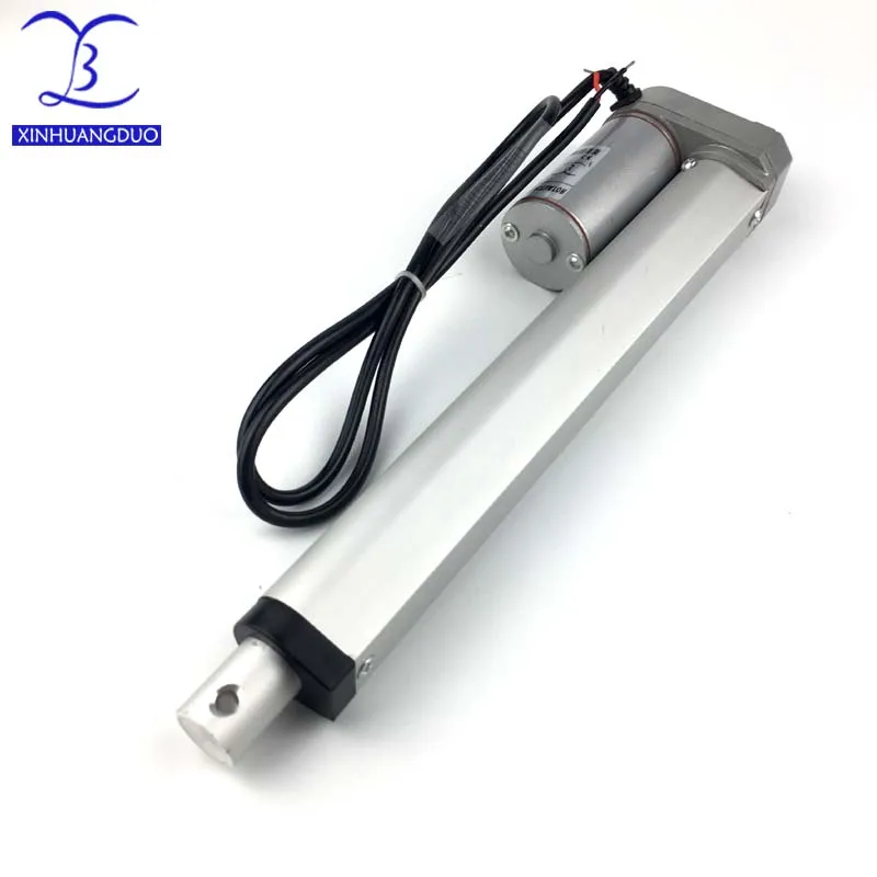 12V 24V 400 мм/16 дюймов ход 900N/198LBS линейный микропривод электрический линейный привод ТВ Лифт высокоскоростной линейный привод