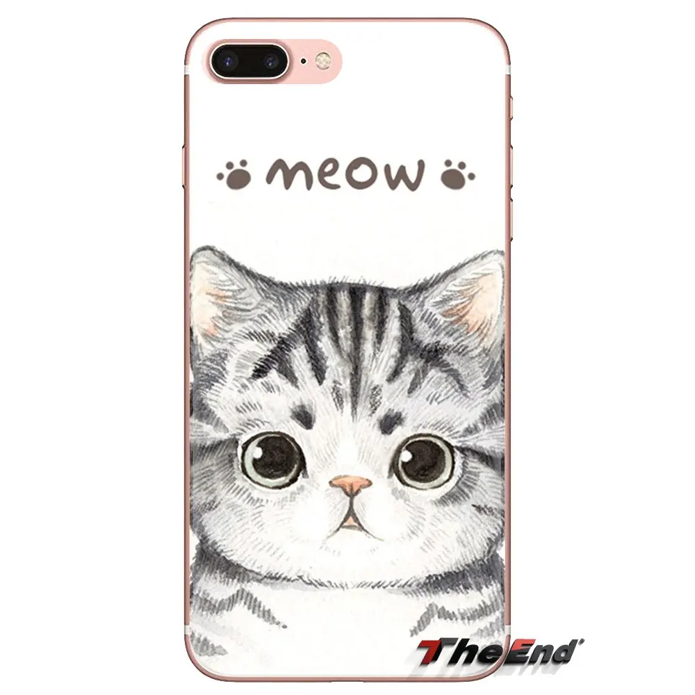 Animal Cat Grain For Oneplus 3T 5T 6T Nokia 2 3 5 6 8 9 230 3310 2.1 3.1 5.1 7 Plus 2017 2018 Transparent Soft Cases Covers |