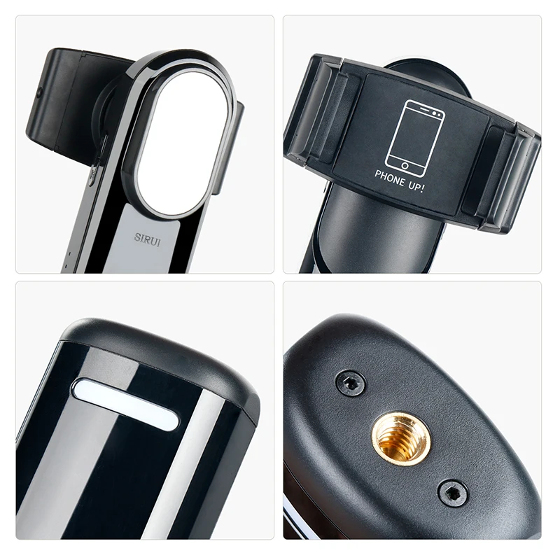SIRUI Карманный смартфон Gimbal Bluetooth стабилизатор с зеркалом для iPhone samsung Xiaomi 5.5in