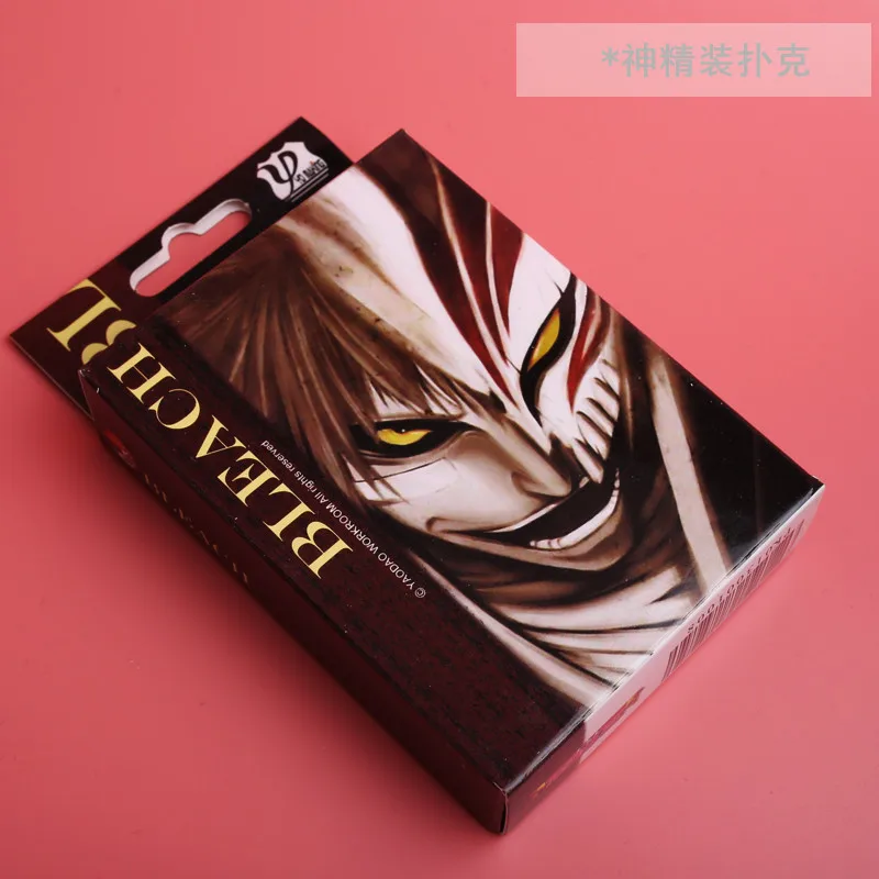 10 шт./партия Аниме набор для покера в мультяшном стиле карты игрушки одна деталь Наруто Сказочный хвост Драконий жемчуг Косплей настольные игры карты в твердом переплете покерная игрушка