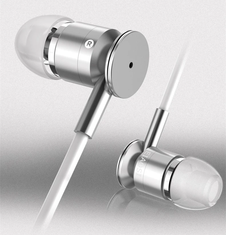EIAOSI X6 In-ear Earphone 3.5mm Studio Bass Earbud With Mic For iphone 6 5s Xiaomi Samsung MP3 MP4 Best | Электроника