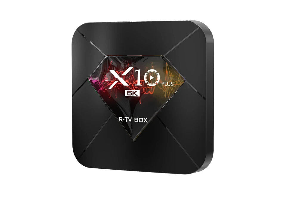 Приставка Смарт ТВ X10 Plus Android 9 0 4 ядра + 32/64 ГБ 2 ГГц Wi Fi|ТВ-приставки и медиаплееры| |