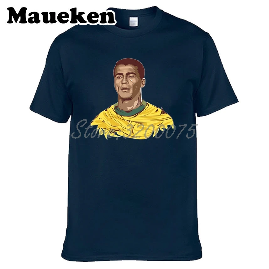 Men T-shirt Romario de Souza Faria 11 Lone Wolf 1000 Goal Clothes T Shirt Men's for Brazil Legend fans gift tee W17062506 | Мужская