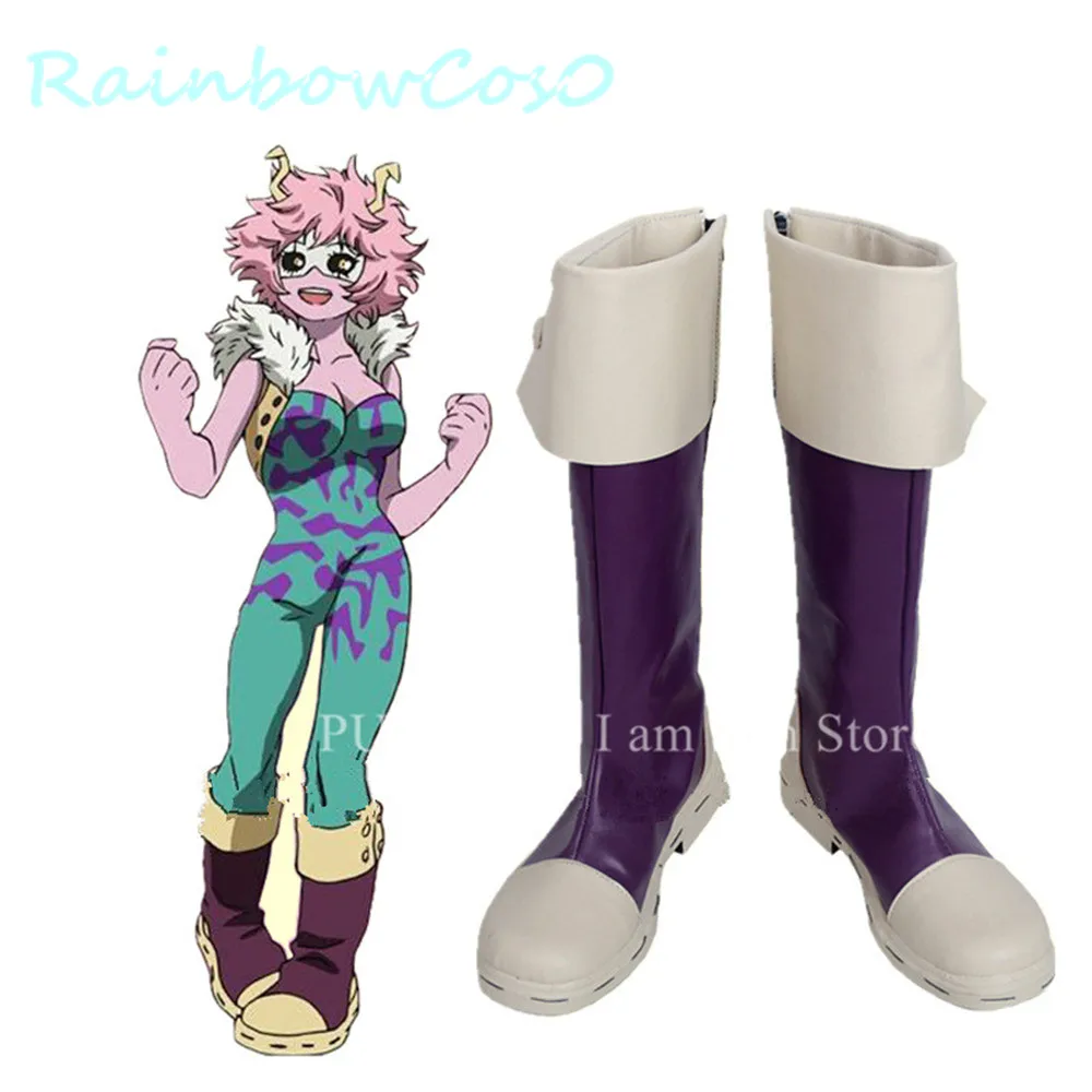 Туфли для косплея RainbowCos0 моя геройская академия Мина Ashido искусственная игра