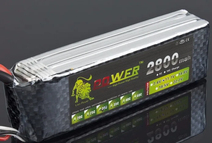 LION POWER 11,1 v 1500mAh 2200mah 2800mah 3000mah 4200mah 5200mah mAh lipo батарея T/XT-60 для RC вертолета/автомобиля/лодки игрушки 3s батарея