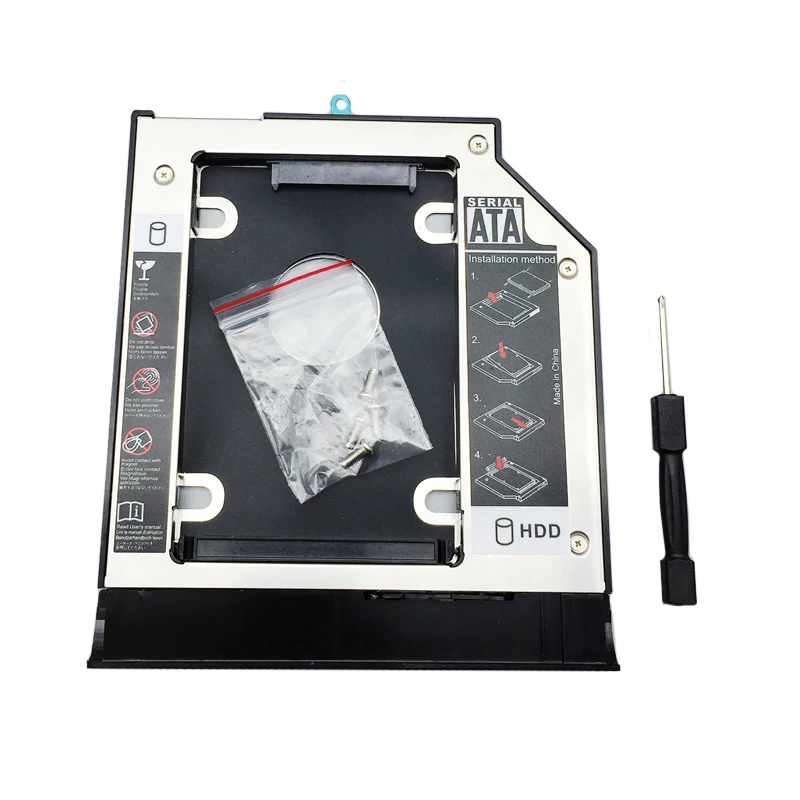 Новый 2-й SSD HDD Caddy кронштейн для Lenovo ideapad 110-15isk IKB | Компьютеры и офис