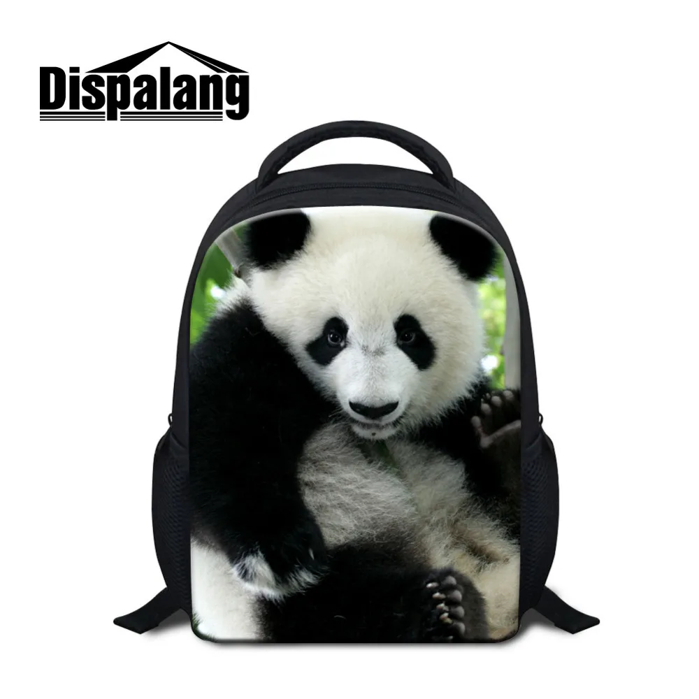 Маленькие школьные ранцы Dispalang с принтом милой панды для девочек и мальчиков