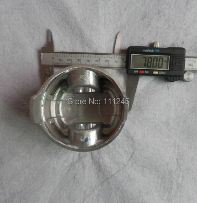 Только Поршень с N кольцевым установочным зажимом штифт для китайского 178F DIELSE