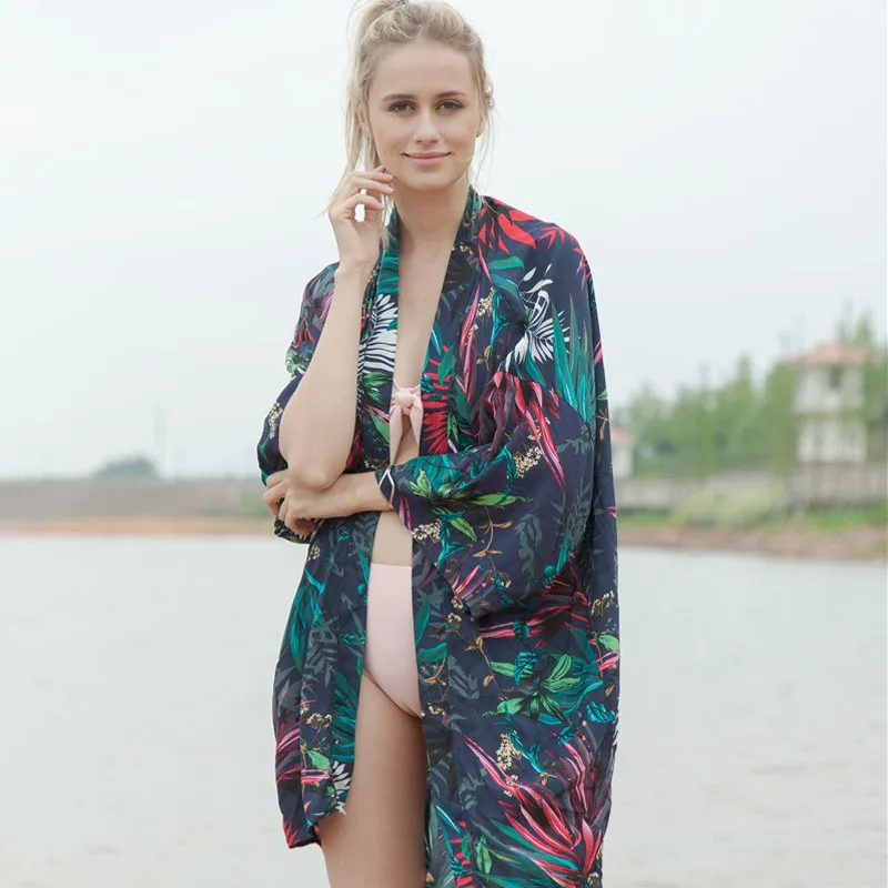 Кардиган Kimonos кардиган для прогулок на открытом воздухе модная блузка женские