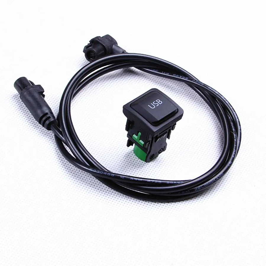 TUKE RCD510 RNS315 Sagitar Golf 6 vw Scirocco оригинальный USB интерфейс переключатель кабель для VW MK6