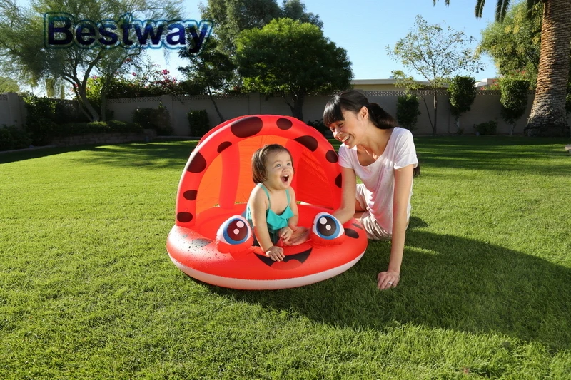 52189 Bestway Dia 97xHt66cm детский игровой бассейн wz Shield Dia38 &quotxHt26&quot надувной затененный для
