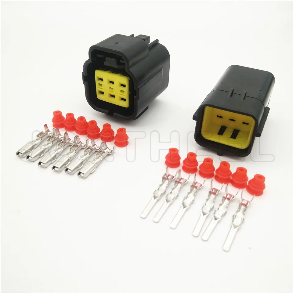 5 комплектов Denso Серия 1/2/3/4/6/8/10/12/16 Pin way Мужской Женский водонепроницаемый
